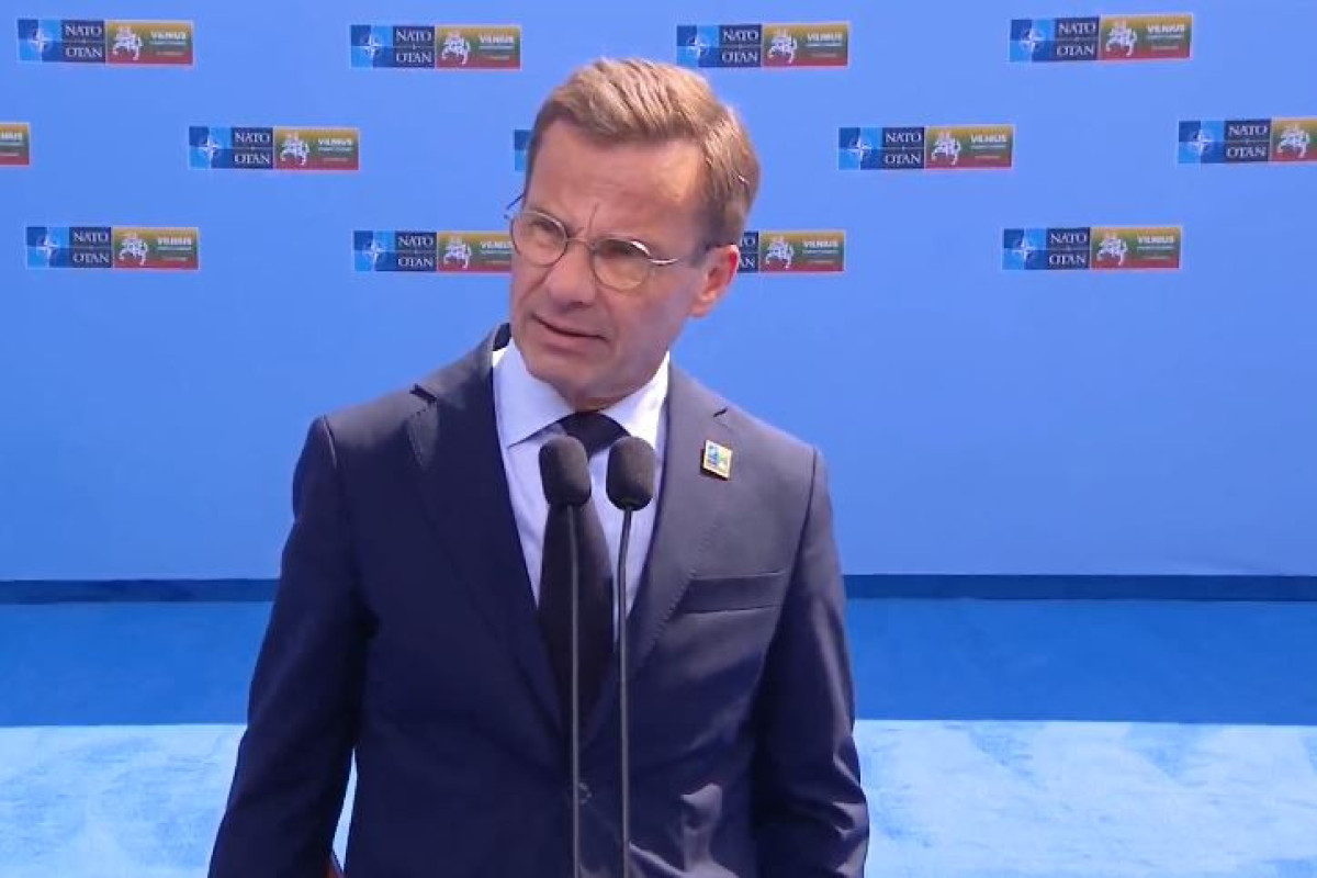 İsveç Baş naziri Ulf Kristersson