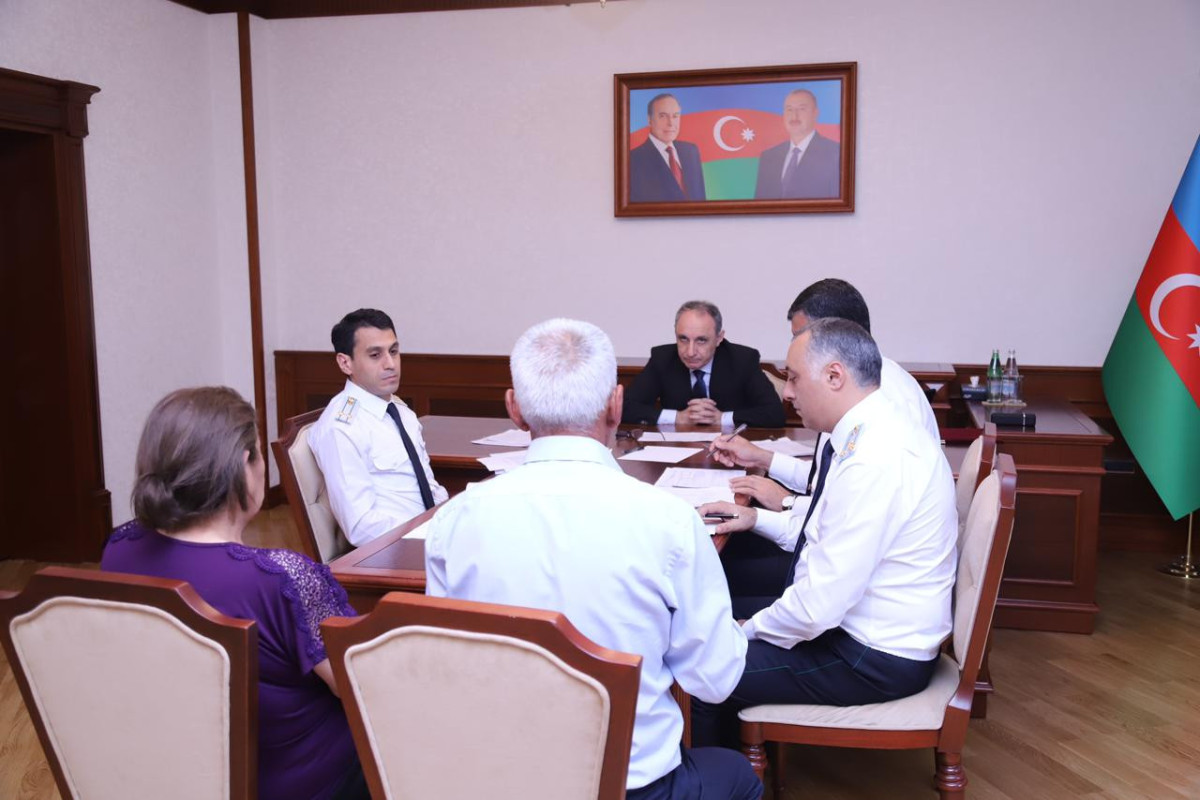 Baş prokuror Naxçıvanda vətəndaşları qəbul edib