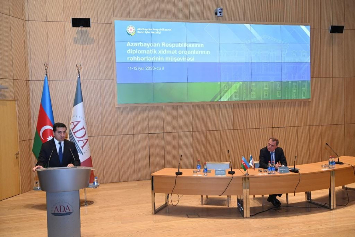Azərbaycanın diplomatik xidmət orqanları rəhbərlərinin müşavirəsi başlayıb