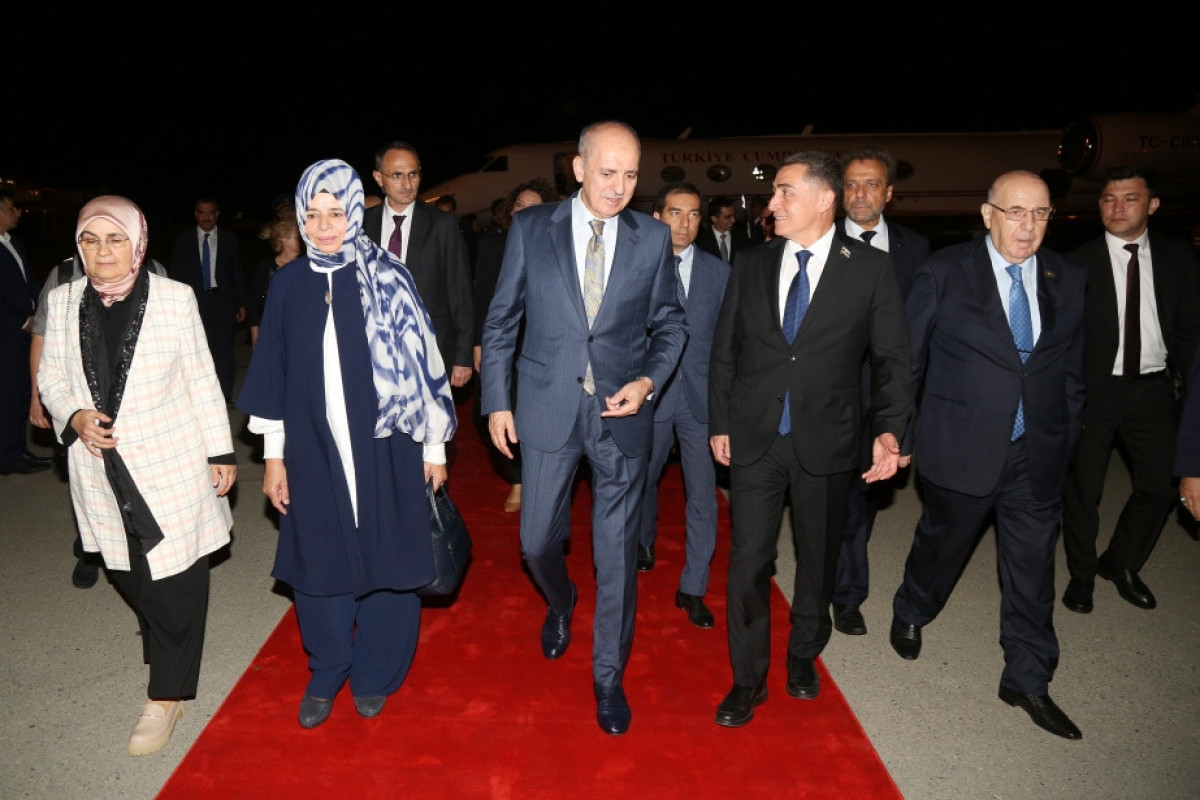 Türkiyə Böyük Millət Məclisinin sədri Azərbaycana səfərə gəlib