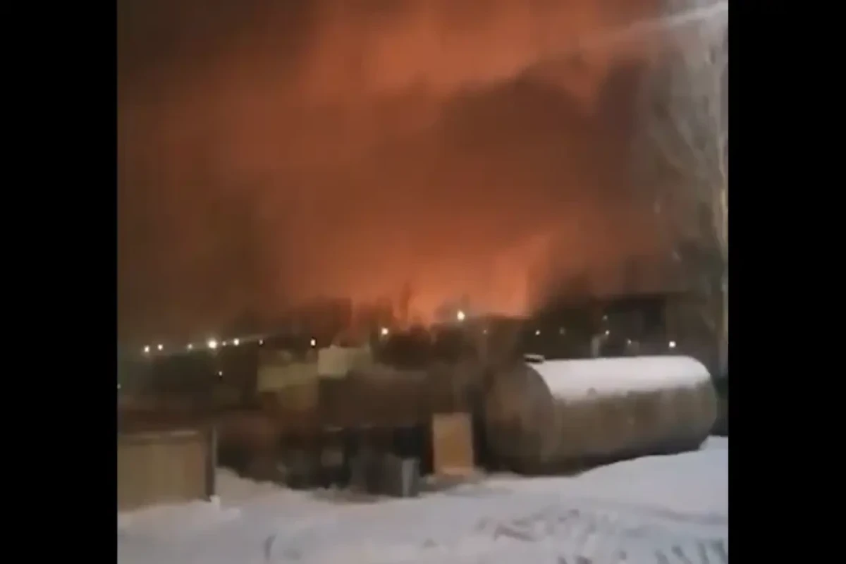 Fire extinguished at Angarsk oil refinery in Russia