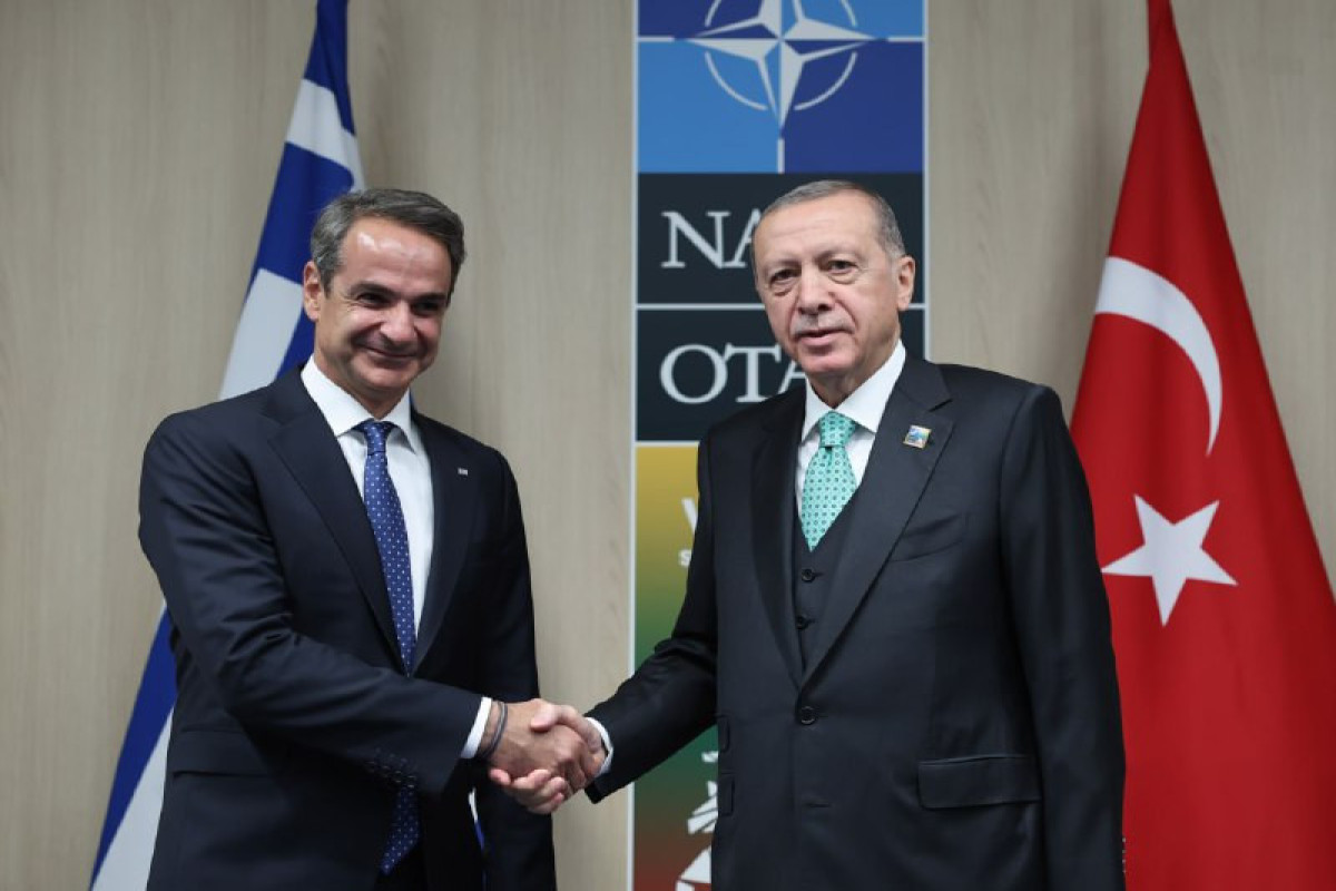 Ərdoğan Yunanıstan və İspaniya Baş nazirləri ilə görüşüb