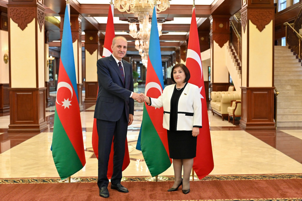 Sahibə Qafarova TBMM sədri ilə görüşüb