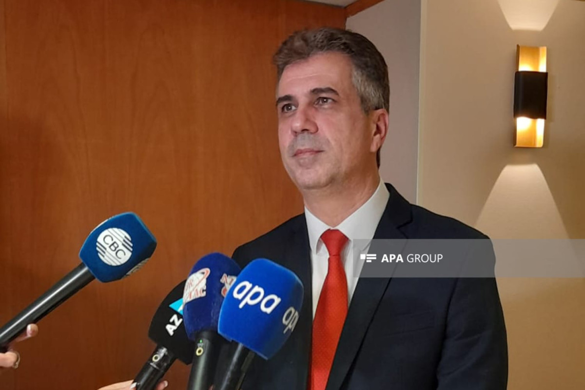 İsrail  xarici işlər nazir Eli Kohen