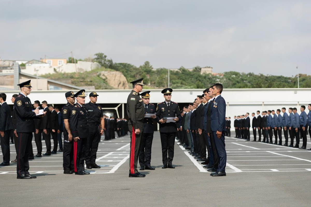 Daha 29 Vətən müharibəsi iştirakçısı polis orqanlarında xidmətə qəbul olunub