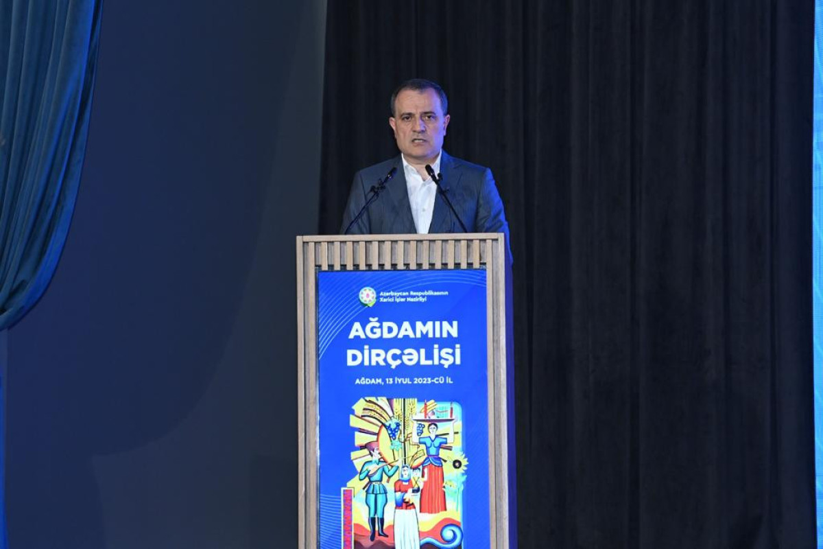 Ceyhun Bayramov: Ağdamın Ermənistan tərəfindən dağıdılması Azərbaycana qarşı etnik nifrət və dözümsüzlük siyasətinin tərkib hissəsidir