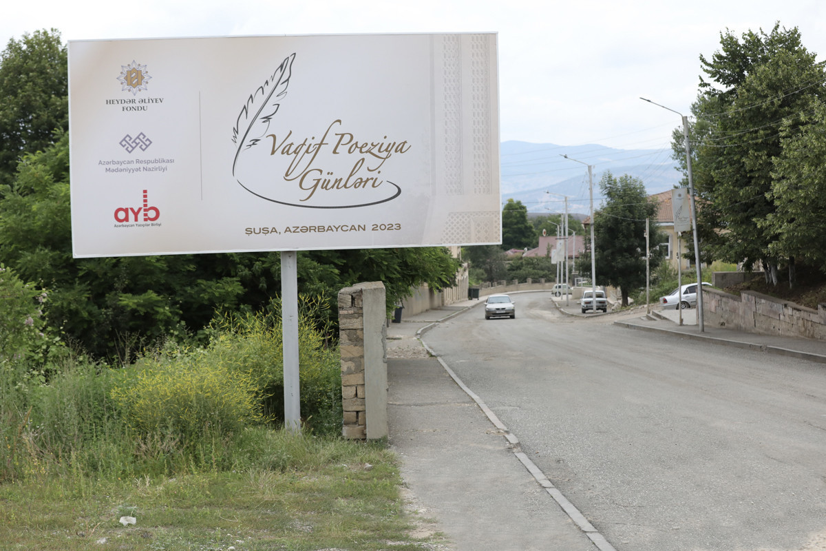 Vagif Poetry Days  kicks off in Shusha as of today-PHOTO 