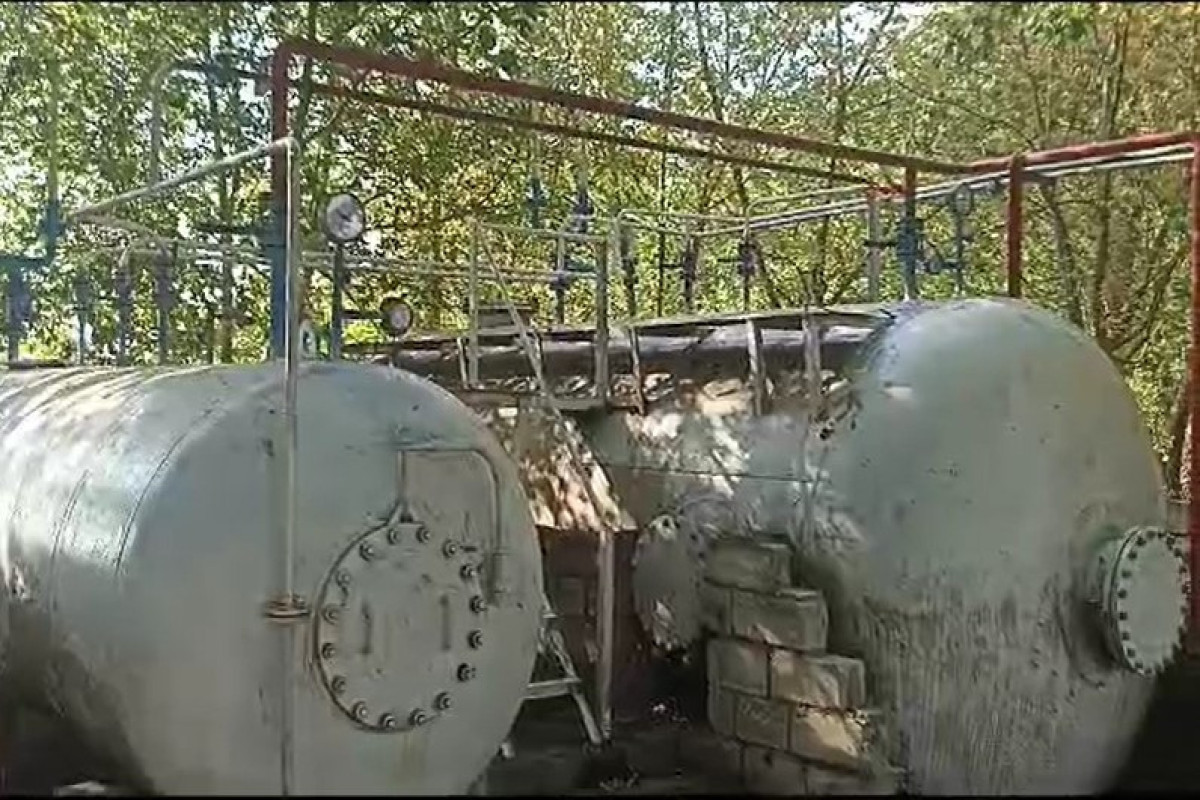 Saatlıda maye qazdoldurma məntəqəsinin fəaliyyəti dayandırılıb - VİDEO 