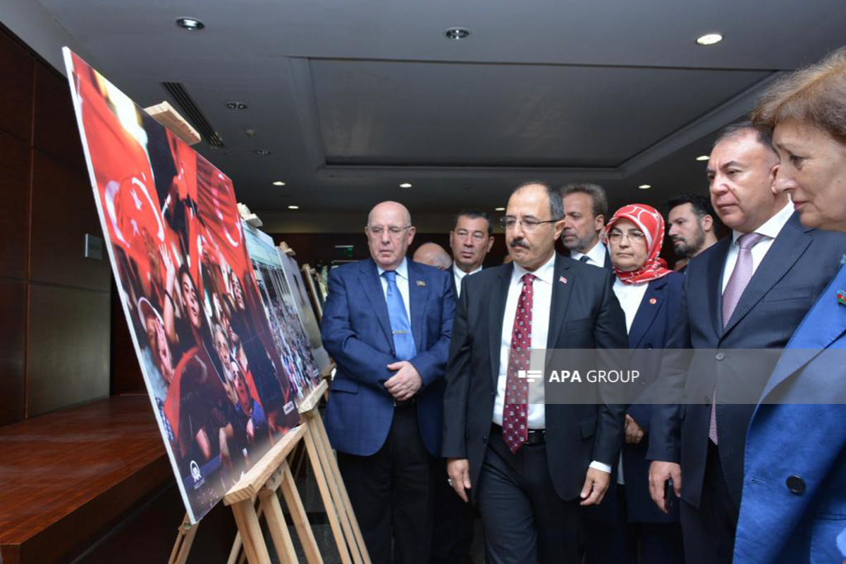 Türkiyə səfirliyində 15 iyul çevrilişinə cəhdlə bağlı anım tədbiri keçirilib - FOTO 