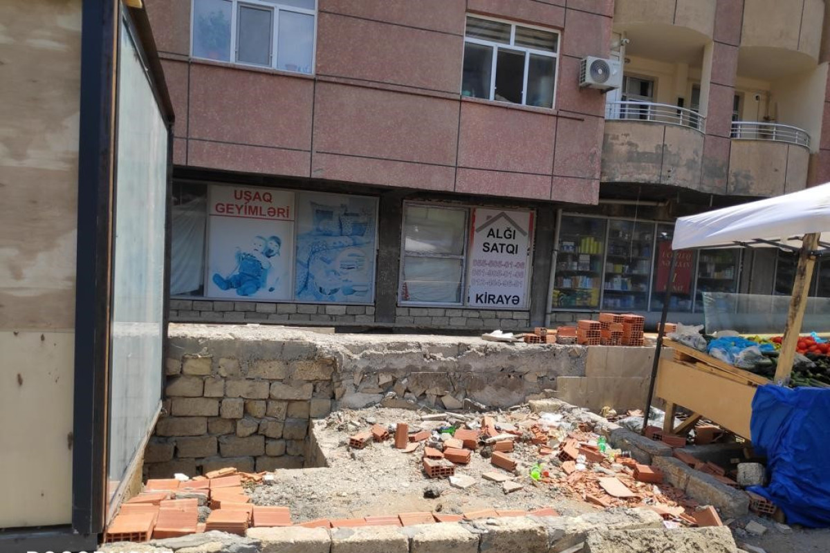 FHN: Qanunsuz tikinti işləri dayandırılıb və obyektlər sökülüb - VİDEO 