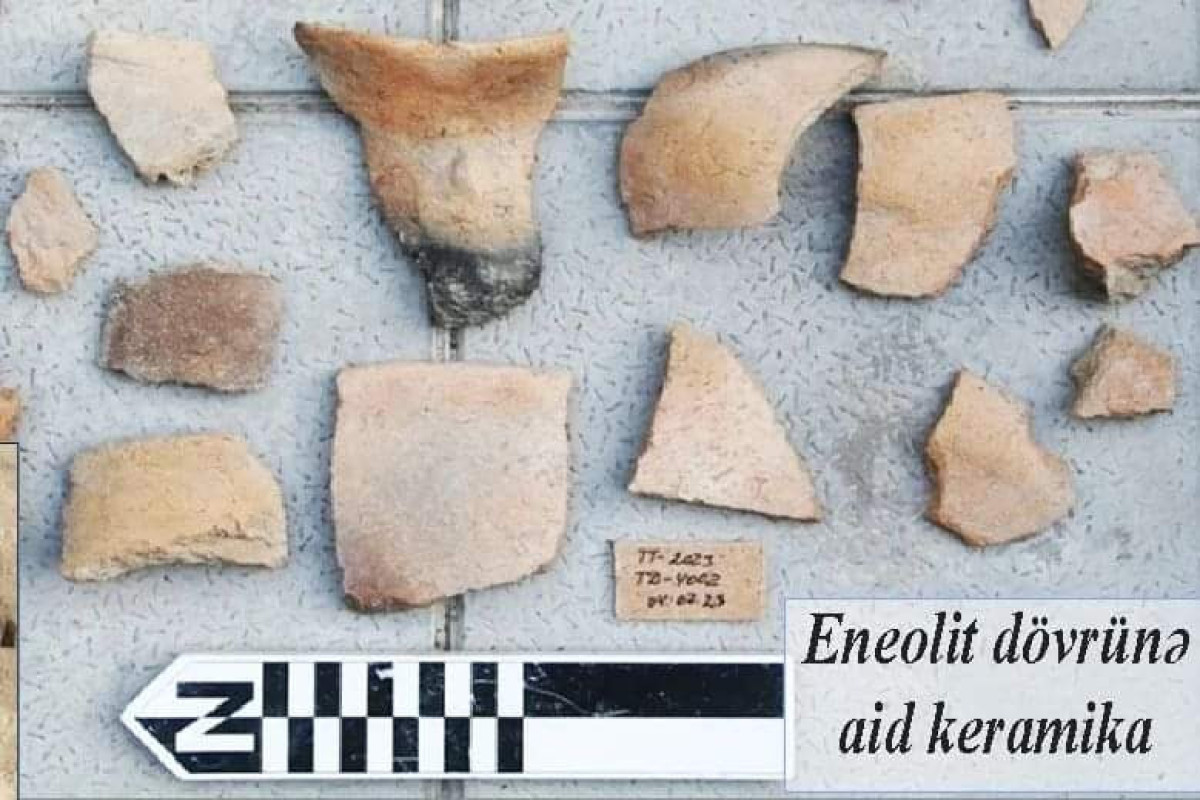 Naxçıvanda Eneolit və Antik dövrə aid maddi mədəniyyət nümunələri aşkar olunub