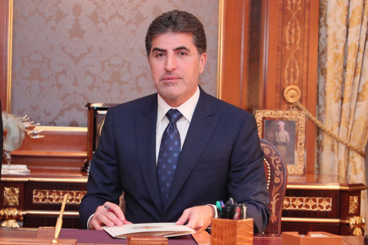 İraq Kürdüstan Regionunun başçısı Azərbaycana işgüzar səfərə gəlib