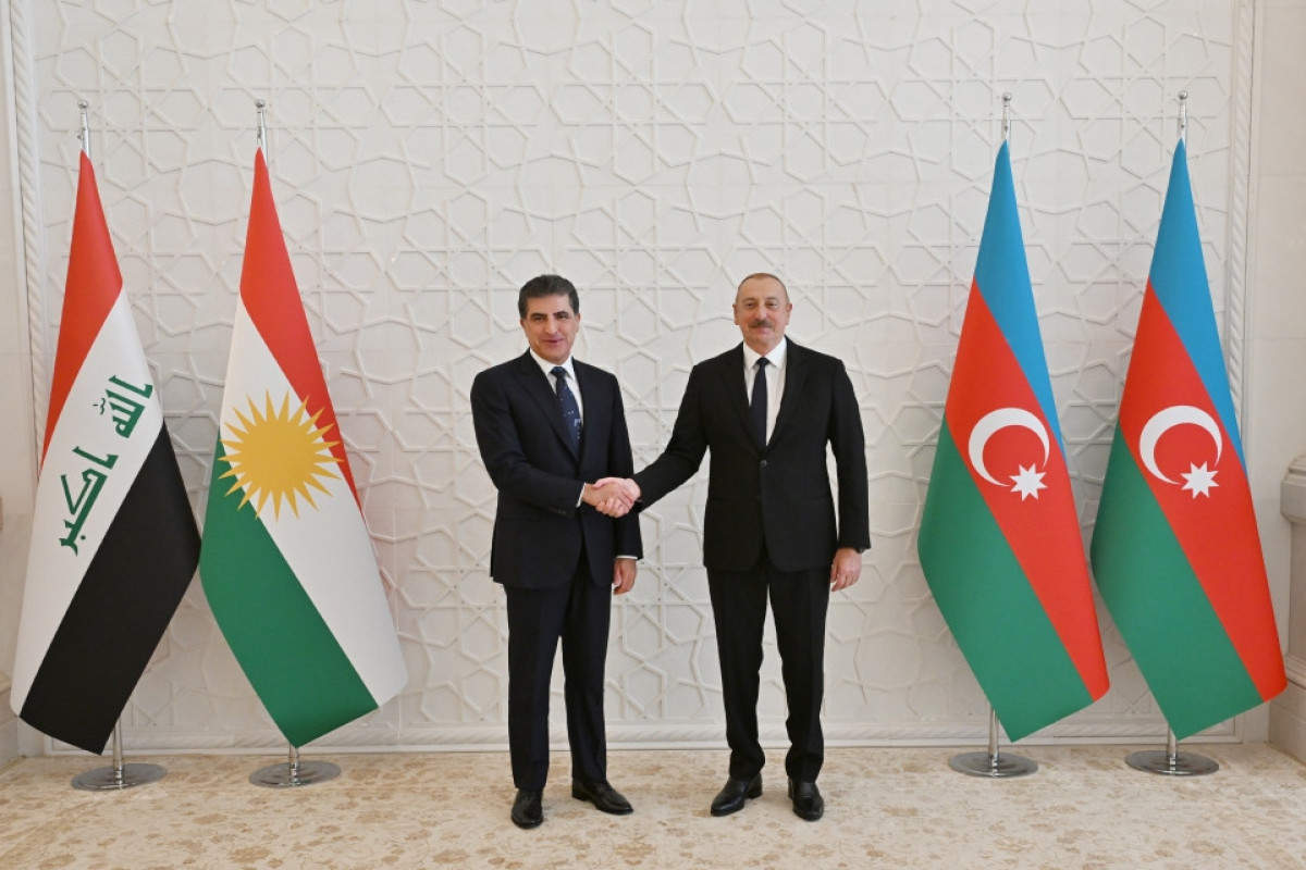 President of Azerbaijan met with Head of the Kurdistan Region of Iraq