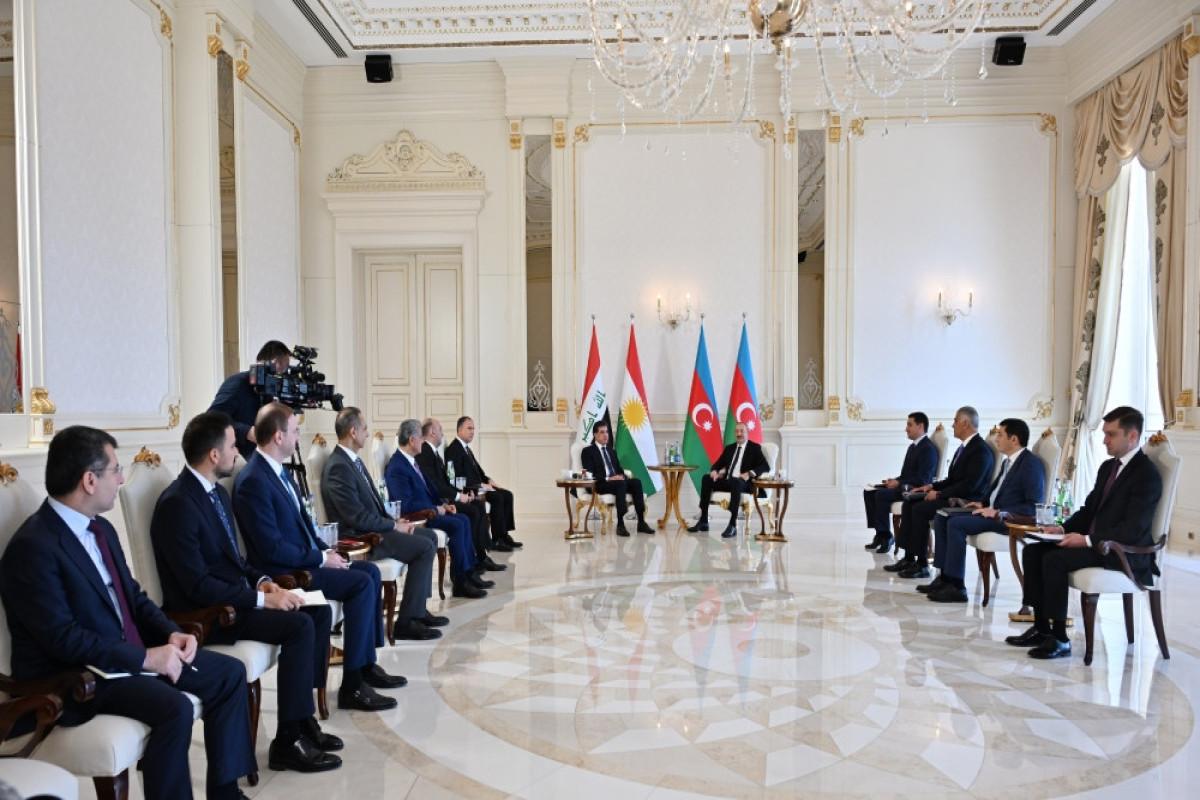 President of Azerbaijan met with Head of the Kurdistan Region of Iraq