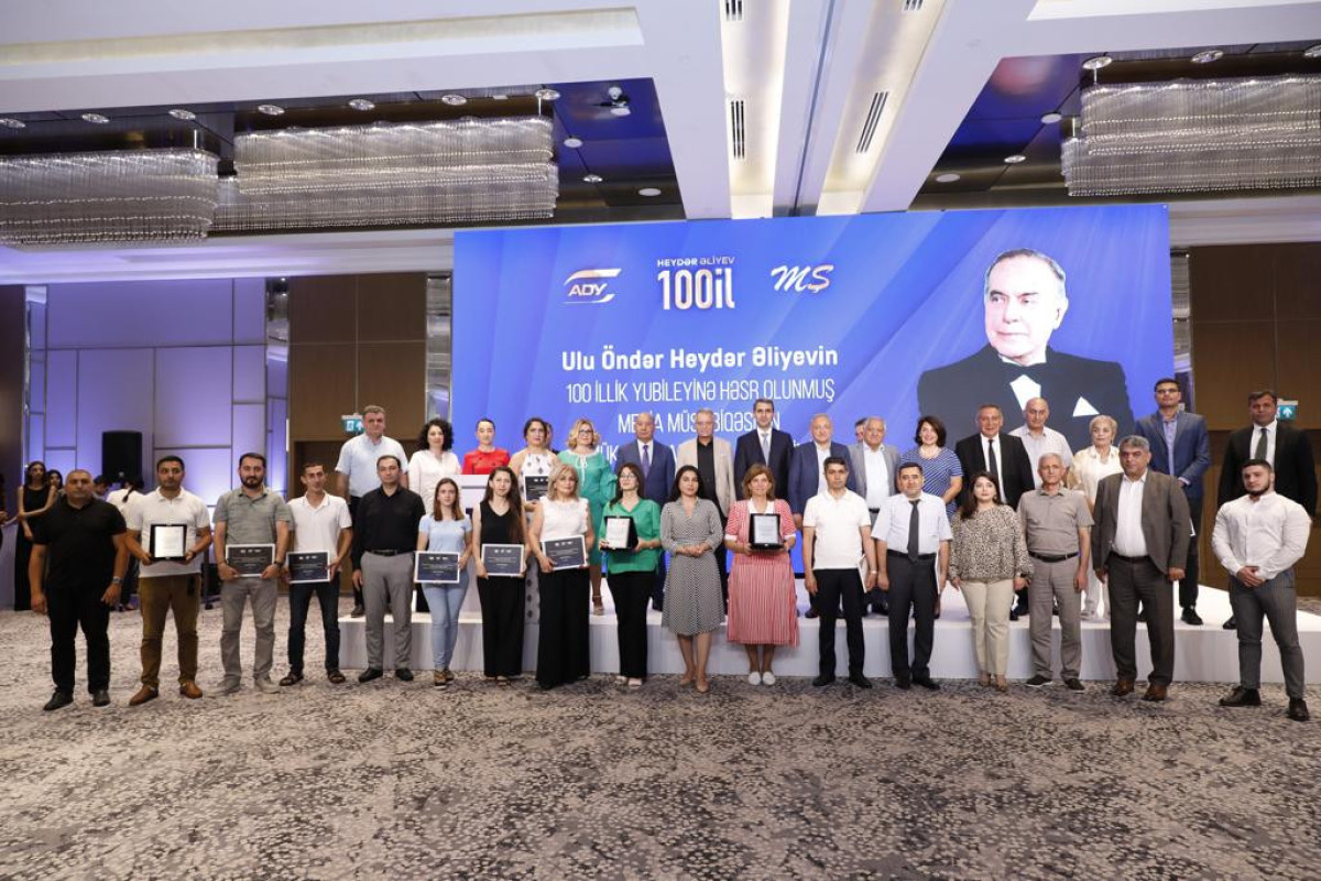 ADY media müsabiqəsinin qaliblərini mükafatlandırıb - FOTO 
