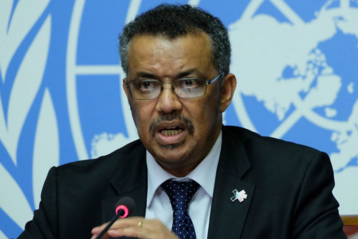 Ümumdünya Səhiyyə Təşkilatının baş direktoru Tedros Adhanom Qebreyesus
