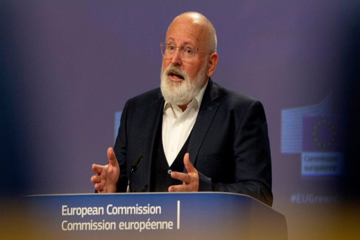 Avropa Komissiyasının vitse-prezidenti Frans Timmermans