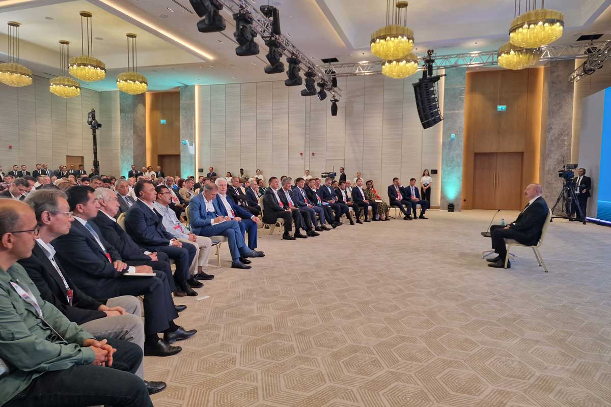 Şuşada Qlobal Media Forumunun açılış mərasimi keçirilib, Prezident çıxış edib - VİDEO  - YENİLƏNİB-1 