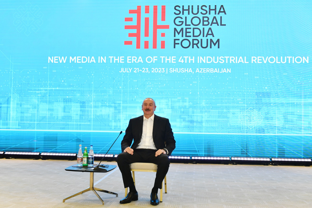 Prezident İlham Əliyev: Mən çox şadam ki, bizim mediamızda sağlamlaşma prosesi uğurla gedir