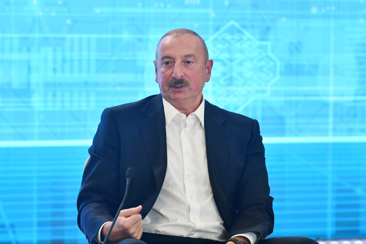 Prezident: Qarabağın və Şərqi Zəngəzurun bərpası prosesinin I mərhələsində əsas vəzifəmiz 8 şəhəri və 100 kəndi yenidən qurmaqdır