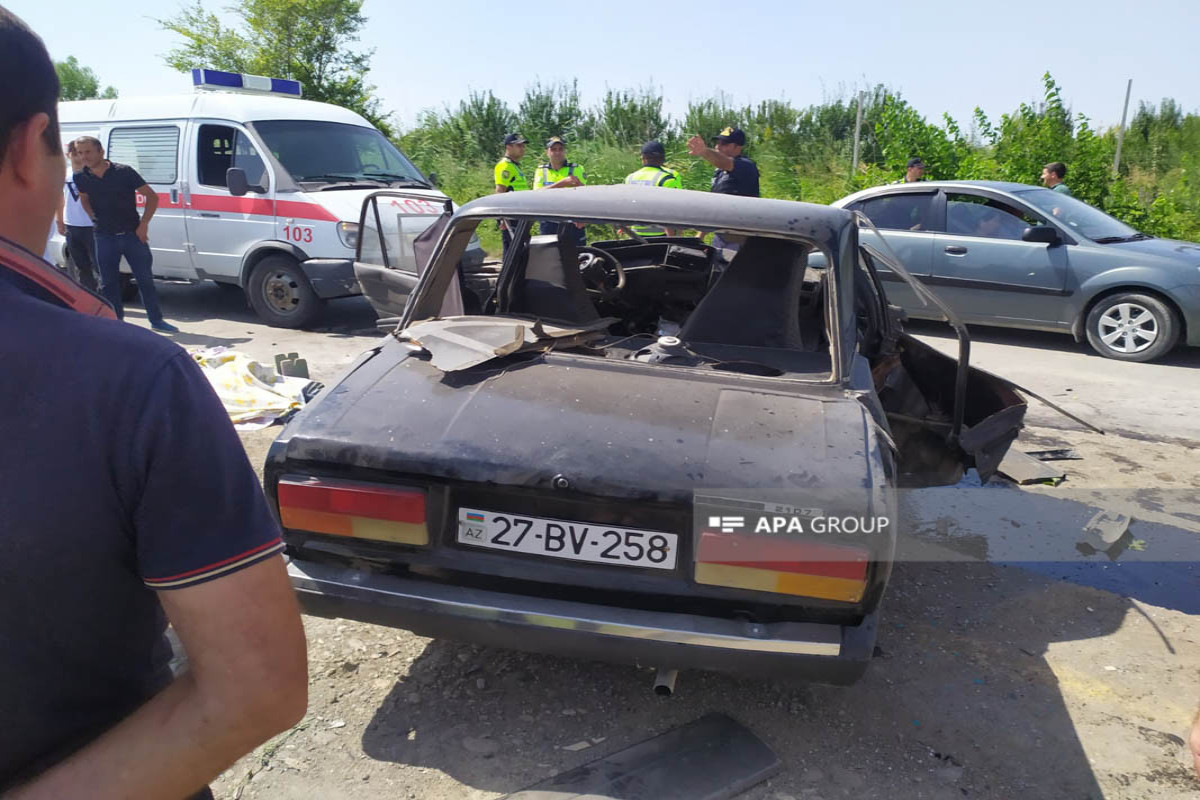 Quba-Xaçmaz yolunda iki maşın toqquşub, ölən və xəsarət alanlar var - FOTO  - VİDEO  - YENİLƏNİB 