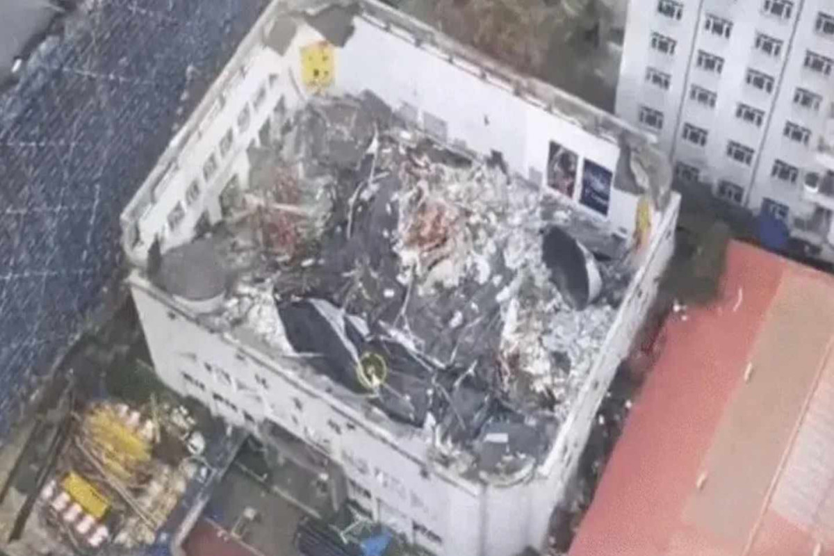 Çində gimnaziyanın tavanı çöküb, 11 nəfər ölüb