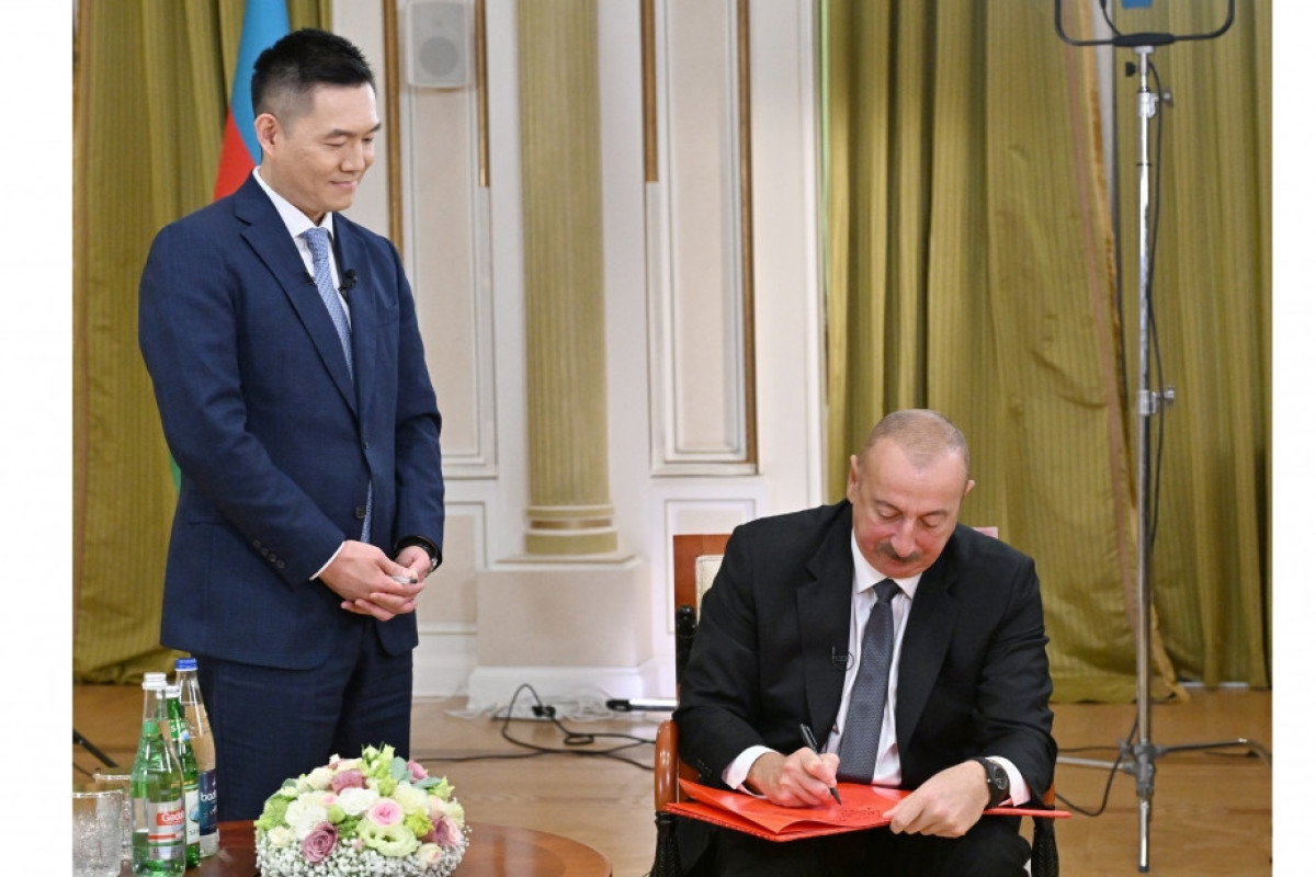 President of Azerbaijan: We support China