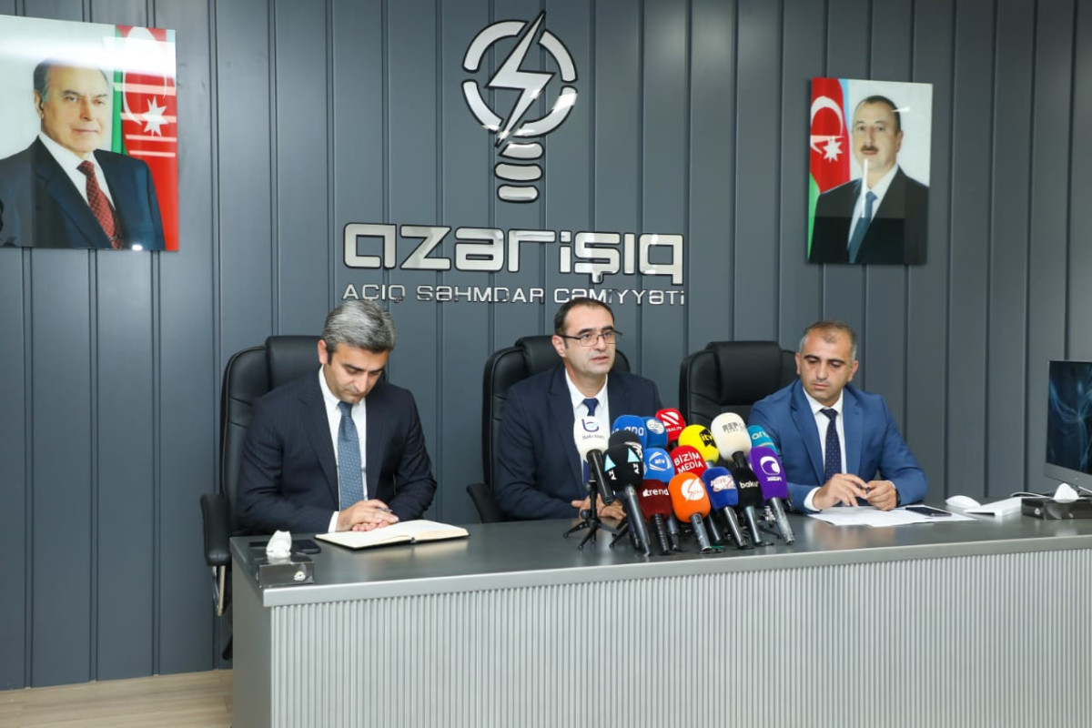 "Azərişıq" Hadrutda 6 ayın yekunlarına dair media nümayəndələri ilə görüş keçirib
