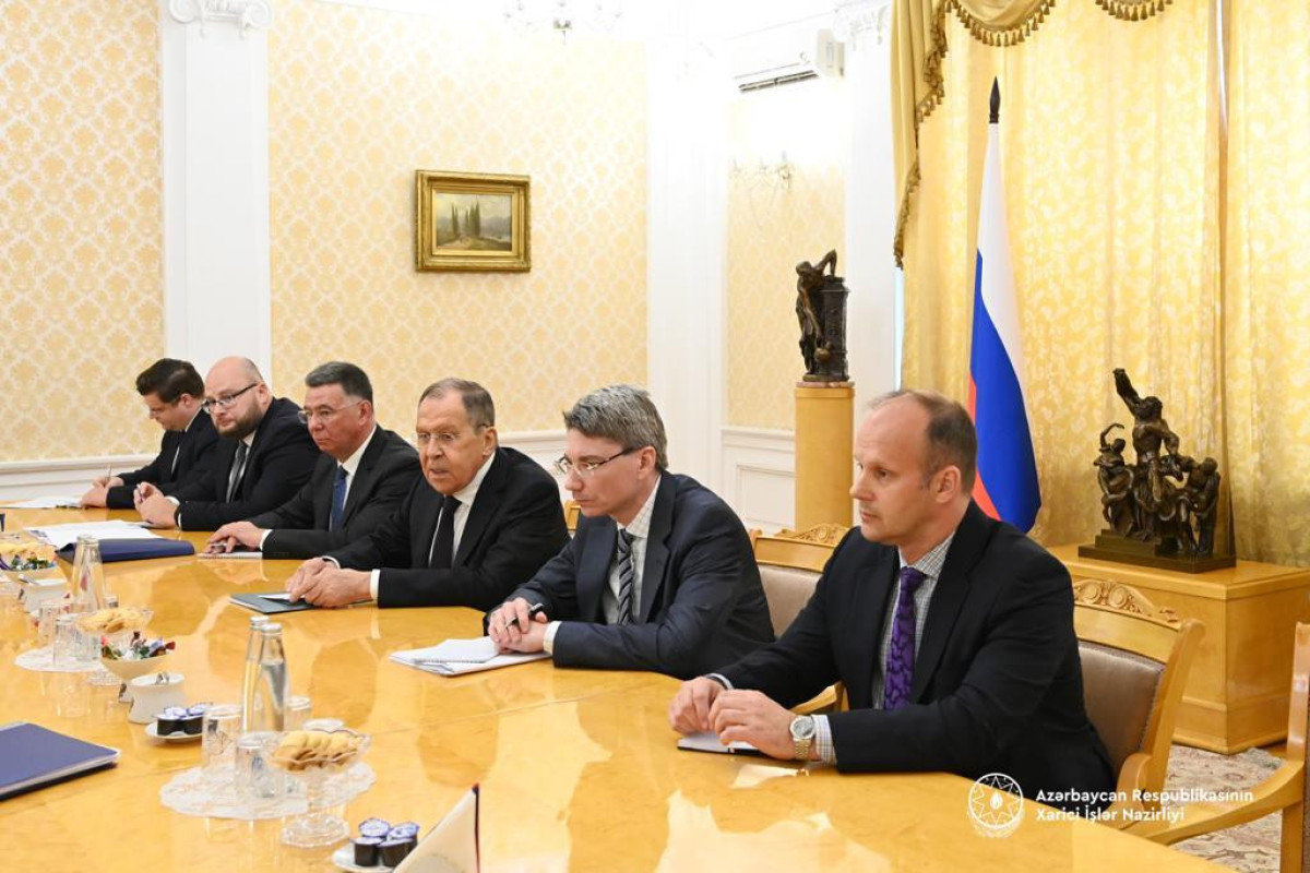 Azerbaijani and Russian Top Diplomats held bilateral meeting