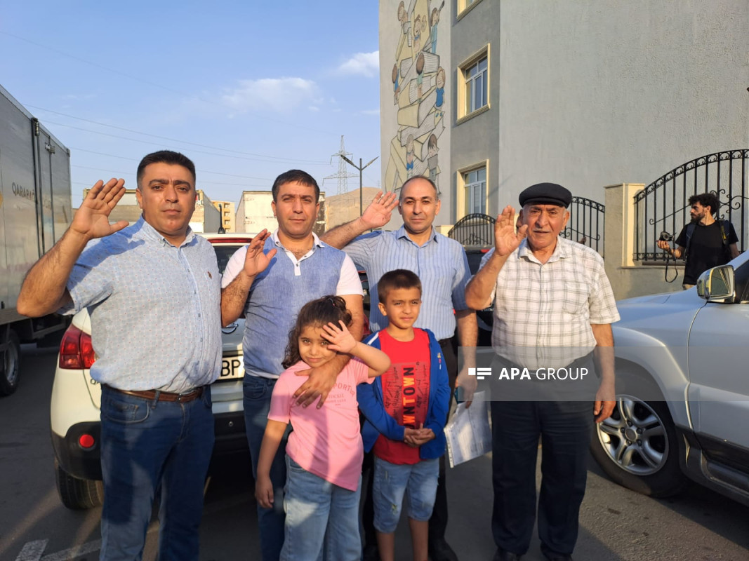 Laçına daha 19 ailə yola salınıb - FOTO 