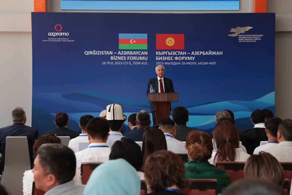 Çolpon-Ata şəhərində Azərbaycan-qırğız biznes forumu keçirilib