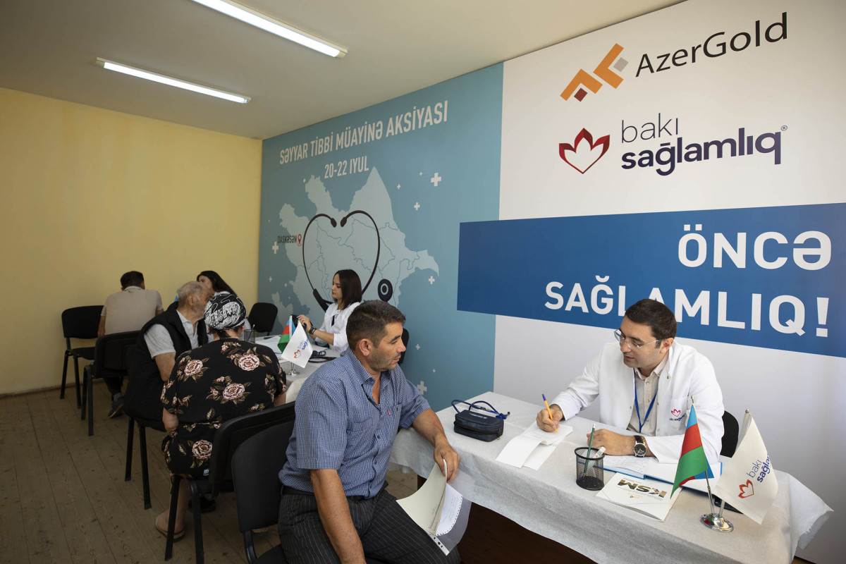 “AzerGold”un təşkilatçılığı ilə Daşkəsəndə keçirilən növbəti tibbi müayinə aksiyasına yekun vurulub