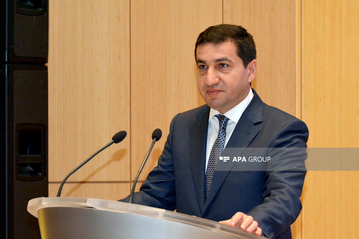 Hikmat Hajiyev, Assistant to Azerbaijani President-head of Foreign Policy Affairs Department of the Presidential Administration