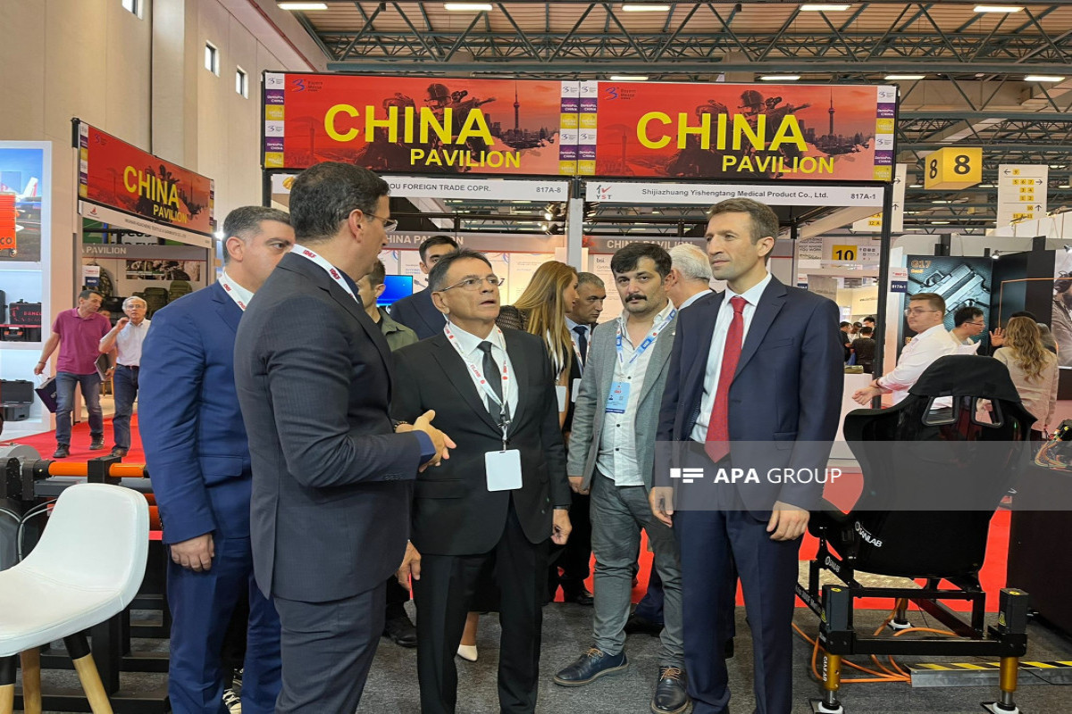 Azerbaijani Minister visited IDEF International Defense Industry Fair- PHOTO 