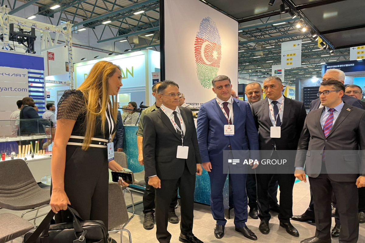 Azerbaijani Minister visited IDEF International Defense Industry Fair- PHOTO 