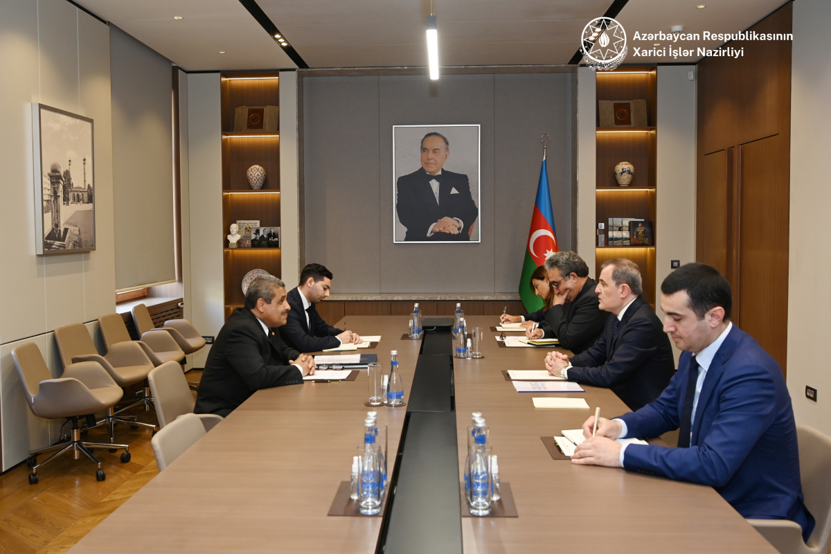 Ceyhun Bayramov Kolumbiyanın yeni səfirini qəbul edib