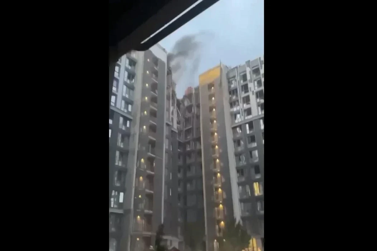 Rusiya Dneprdə hündürmərtəbəli binaya raket zərbəsi endirib