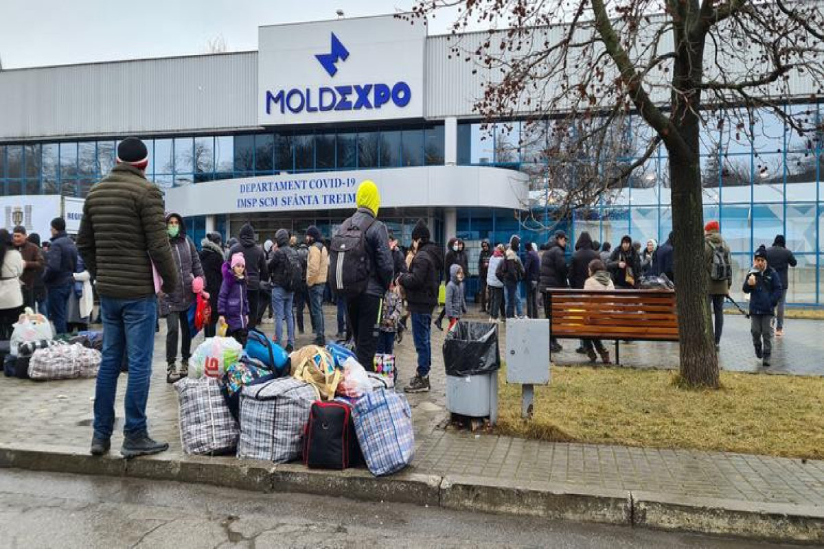 Moldova Ukraynadan olan qaçqınlara 113 min dollar yardım edəcək