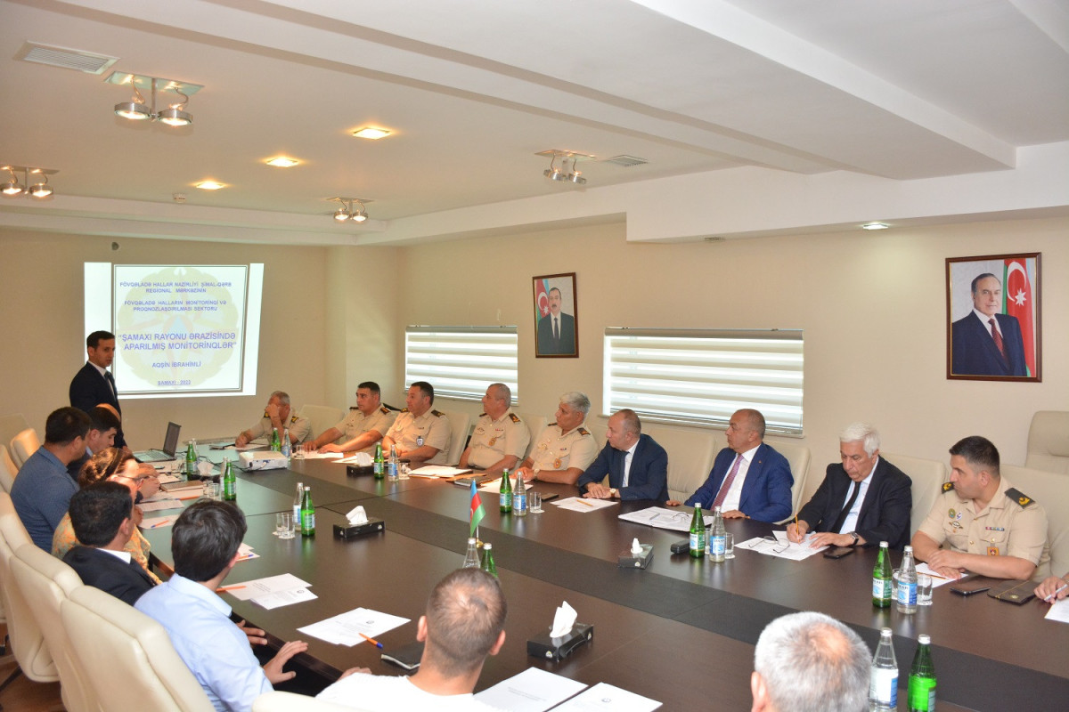 FHN Şamaxıda seminar-müşavirə keçirib