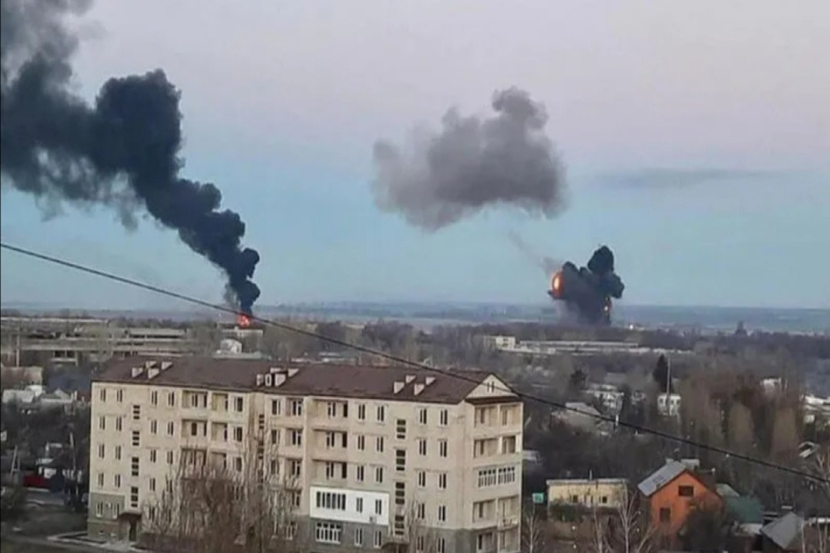 Kiyev atəşə tutulub, üç nəfər ölüb 9-u yaralanıb - YENİLƏNİB - 1 
