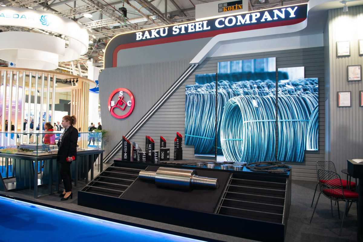 ЗАО «Baku Steel Company» участвует в 28-й Международной Каспийской Нефтегазовой Выставке - ФОТО -ВИДЕО 