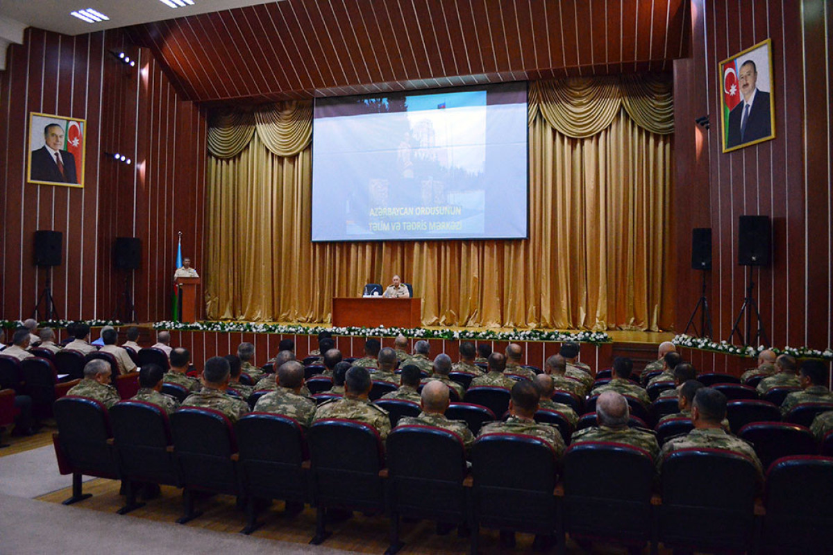 Training-methodical sessions held in the Azerbaijan Army has ended