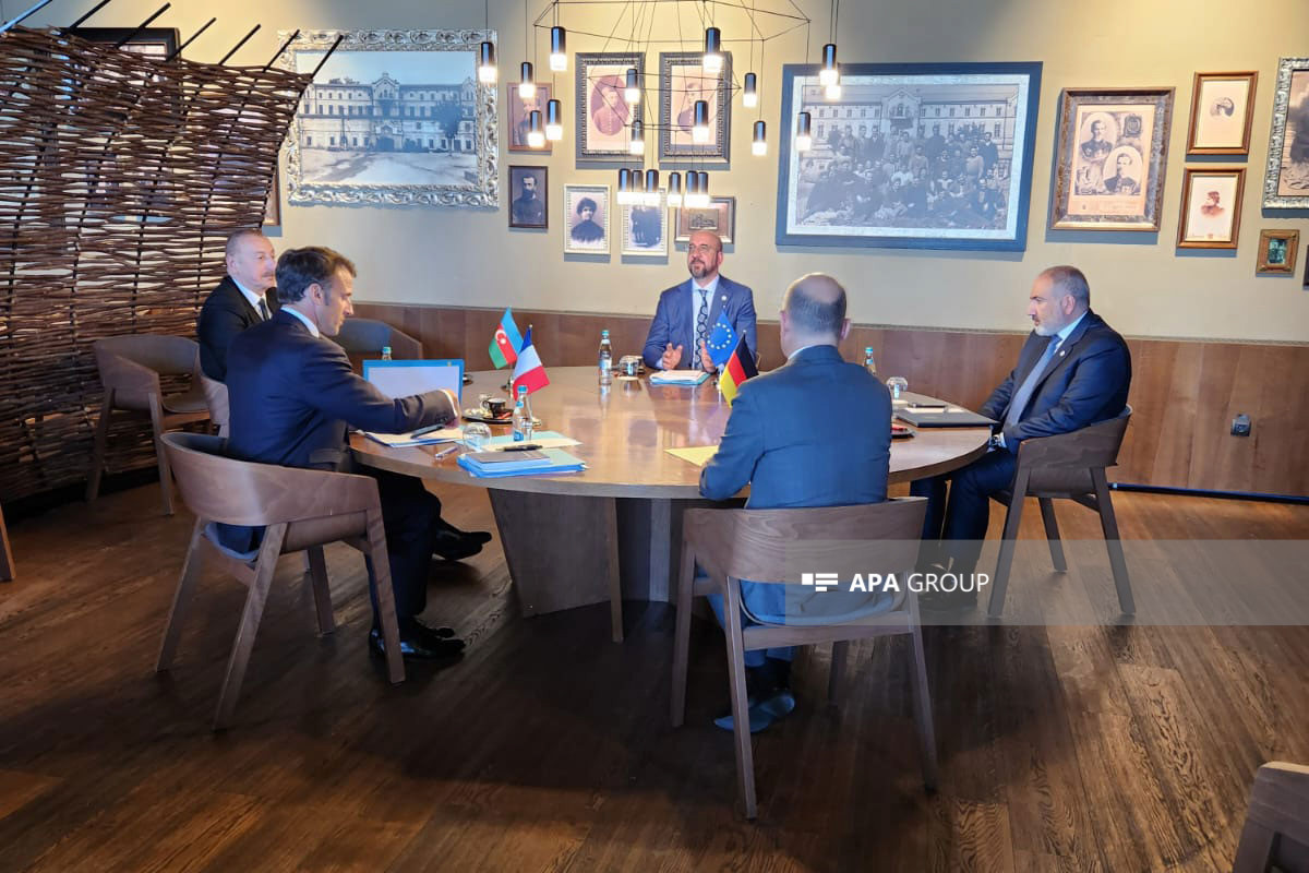 Informal meeting of the leaders of Azerbaijan, Armenia, EU, Germany and France kicks off in Chisinau