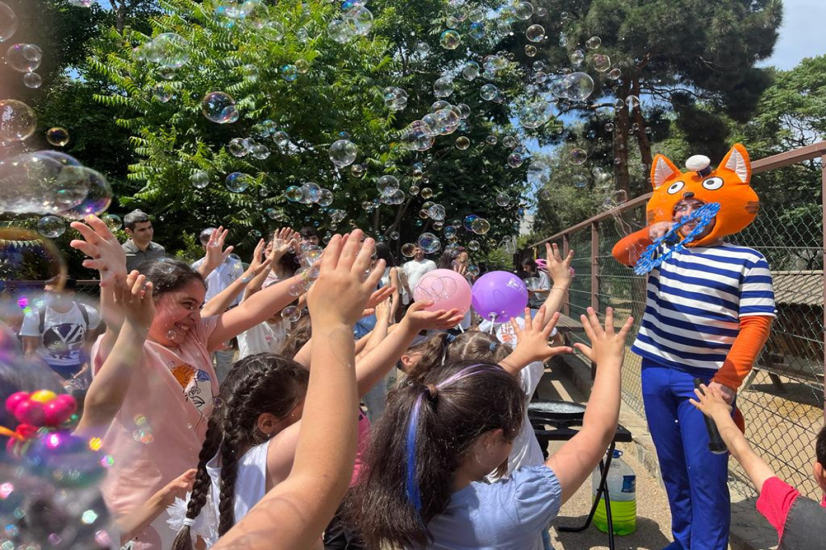 Bakı Zooloji Parkında “Gələcək uşaqlara məxsusdur” adlı şənlik təşkil olunub