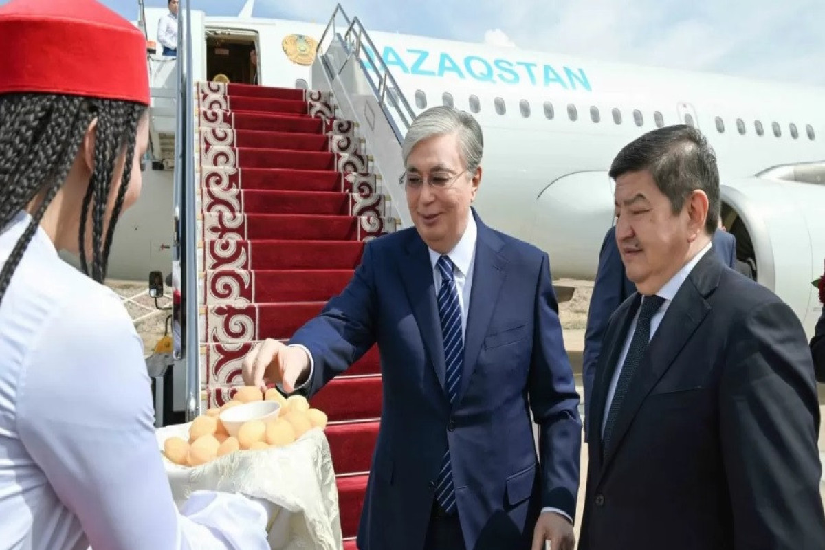 Kazakh President visits Kyrgyzsatn
