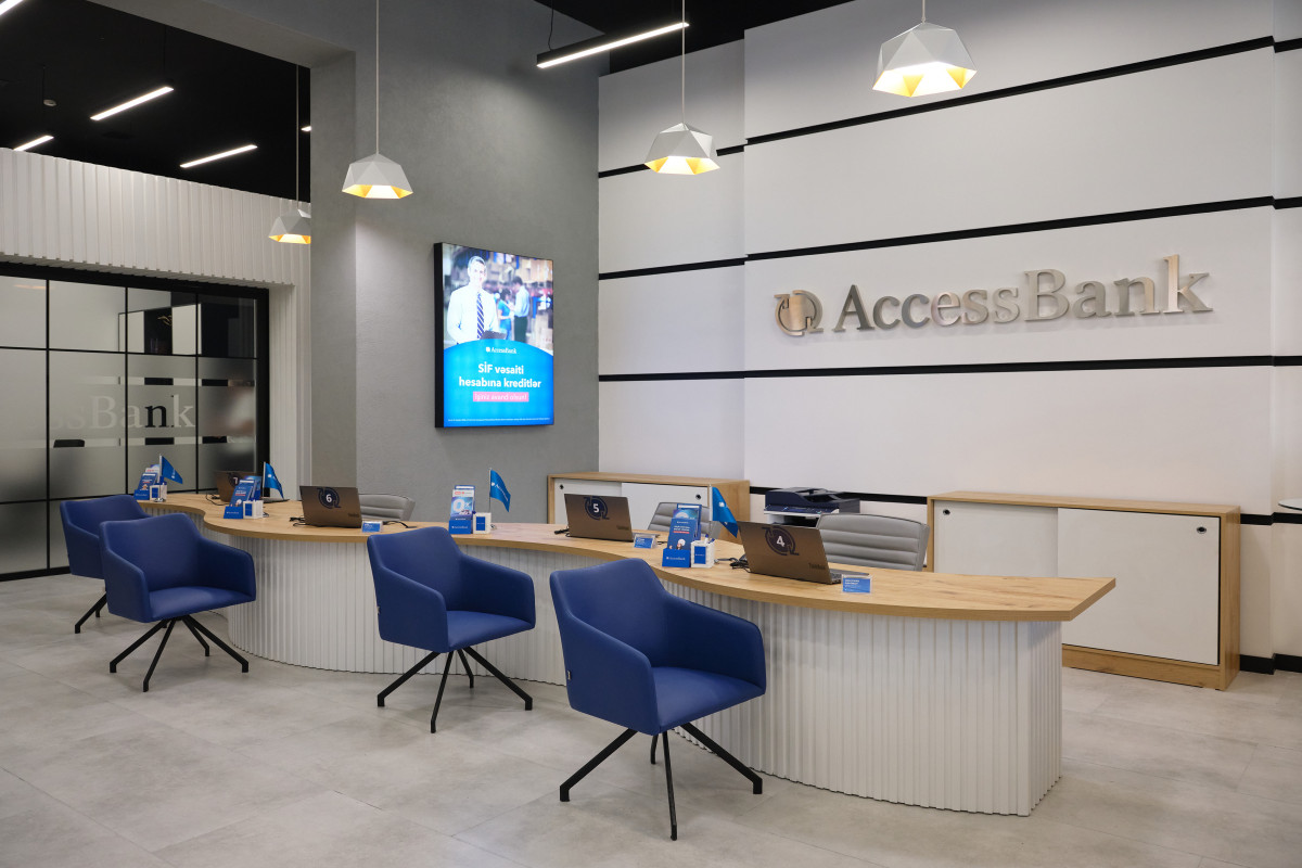 AccessBank yeni konseptli növbəti filialını təqdim edib