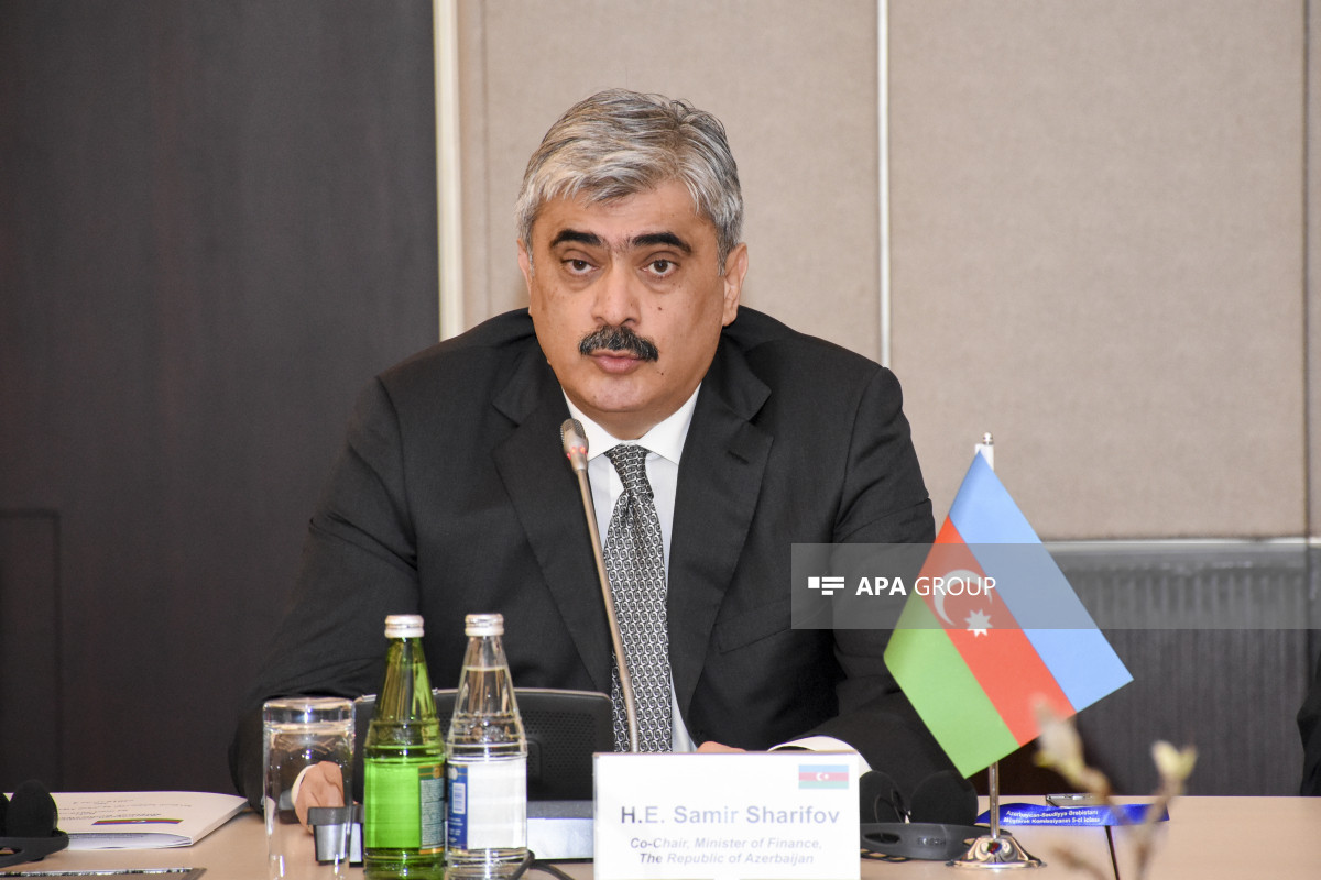 Samir Sharifov, Minister of Finance of the Republic of Azerbaijan
