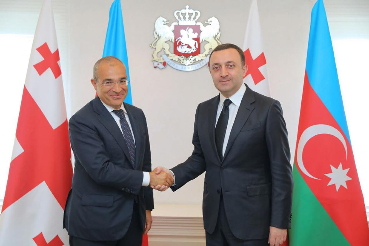 Azerbaijani Minister of Economy met with Georgian Prime Minister