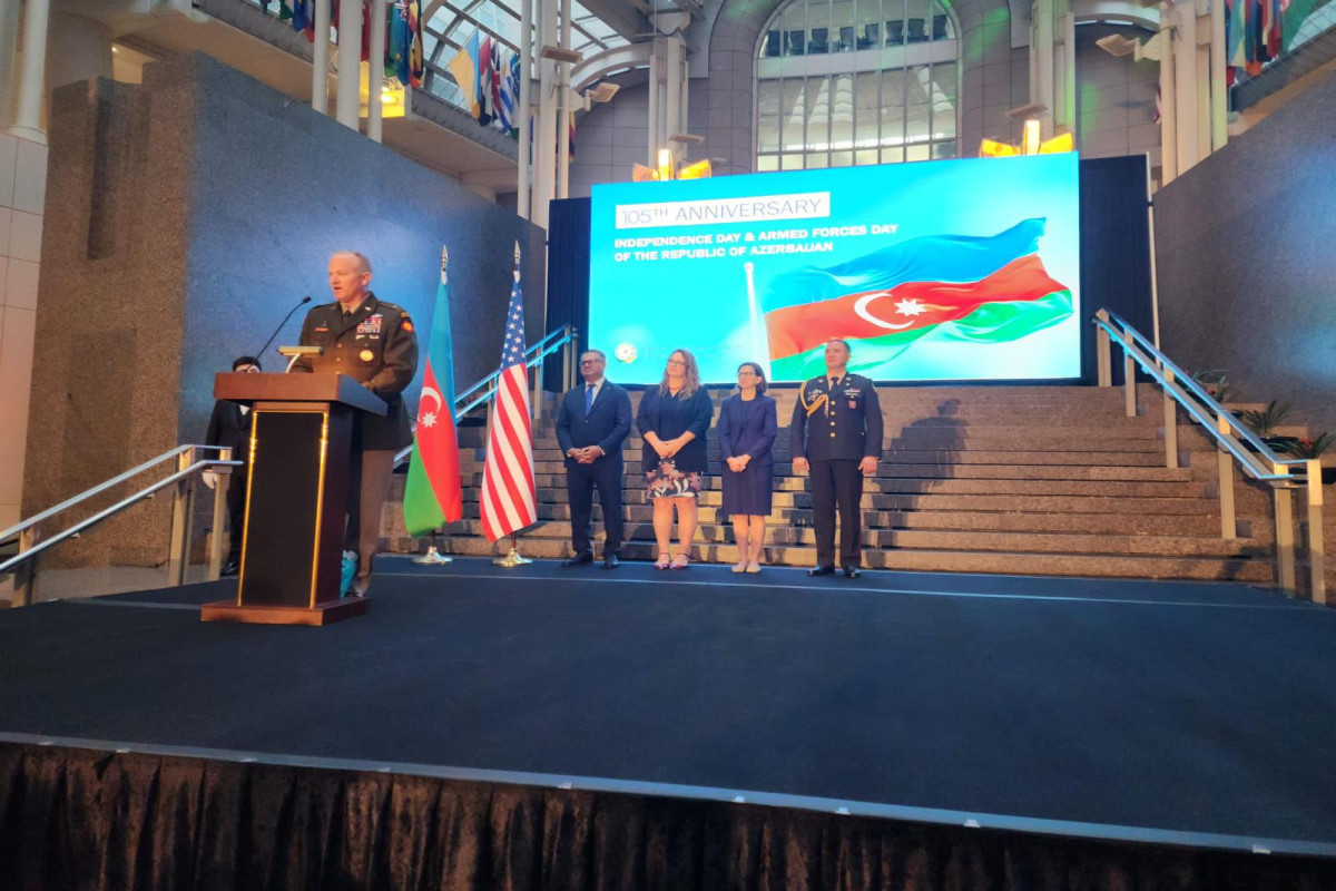 Official reception dedicated to Independence Day and Day of the Armed Forces of Azerbaijan organized in Washington