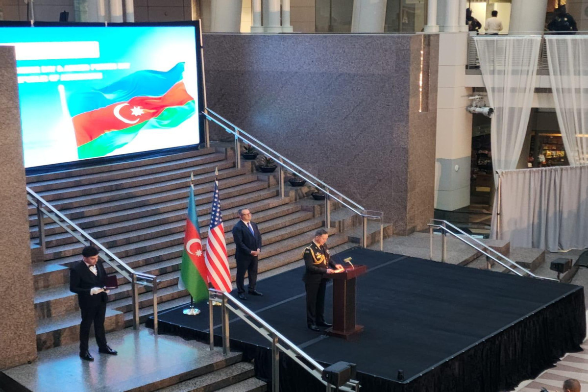 В Вашингтоне состоялся официальный прием по случаю Дня независимости и Дня Вооруженных сил Азербайджана